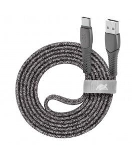 Rivacase PS 6102 GR12 USB-kaabel USB 2.0 1,2 m USB C USB A Hall