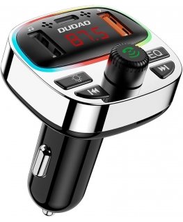 Dudao R2PRO+ Transmitter with PD25W Bluetooth 5.3 RGB Charging P