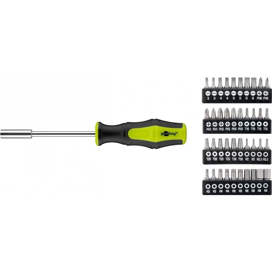 Wentronic 74005 käsikäyttöinen ruuvimeisseli Setti Tarkkuusruuvimeisseli – 5