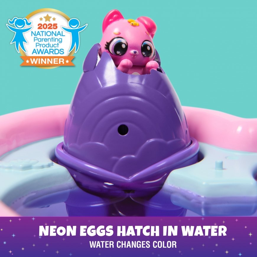 Hatchimals Alive Neon Rainbow Bestie Pool Party – 3