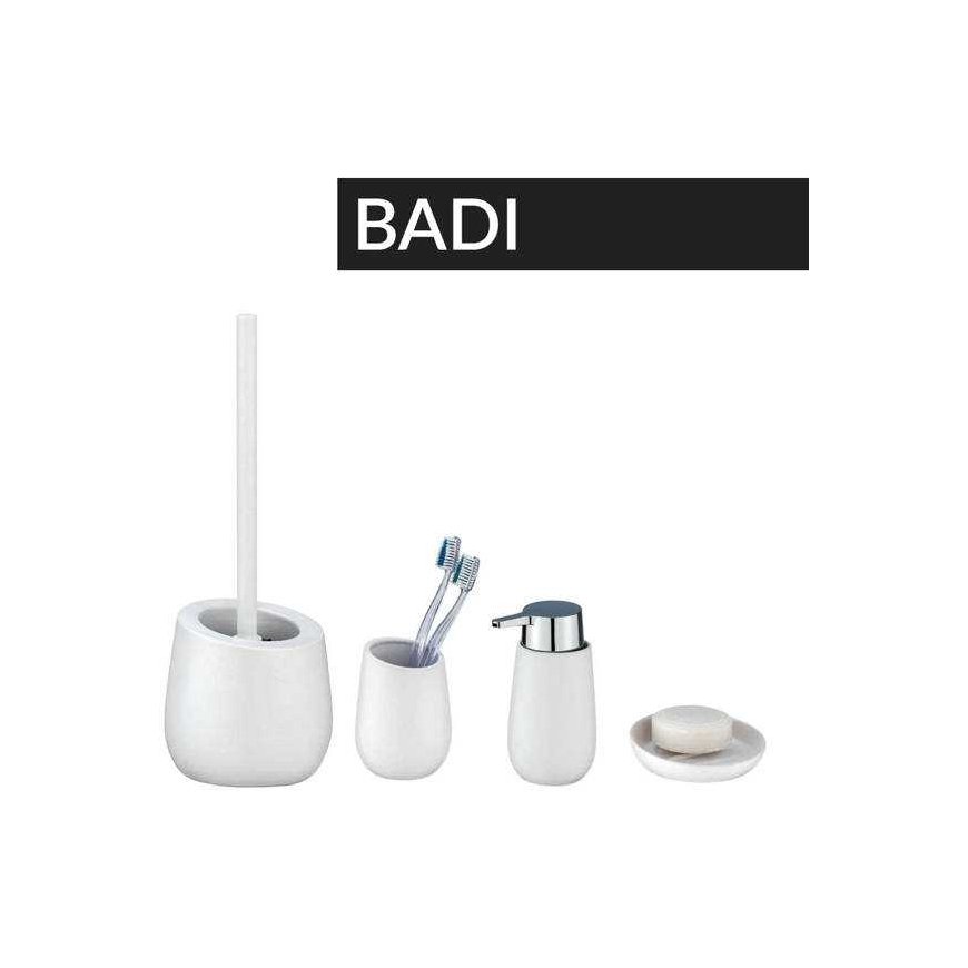 Keraaminen kuppi harjoille BADI, harmaa, Weko – 4
