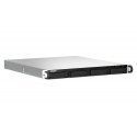 QNAP TS-464U NAS Rack (1U) Intel® Celeron® N5095 8 GB DDR4 0 TB QNAP Turbo System Aluminium, Black