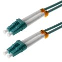 Helos 10m OM3 LC/LC InfiniBand/fibre optic cable Turquoise