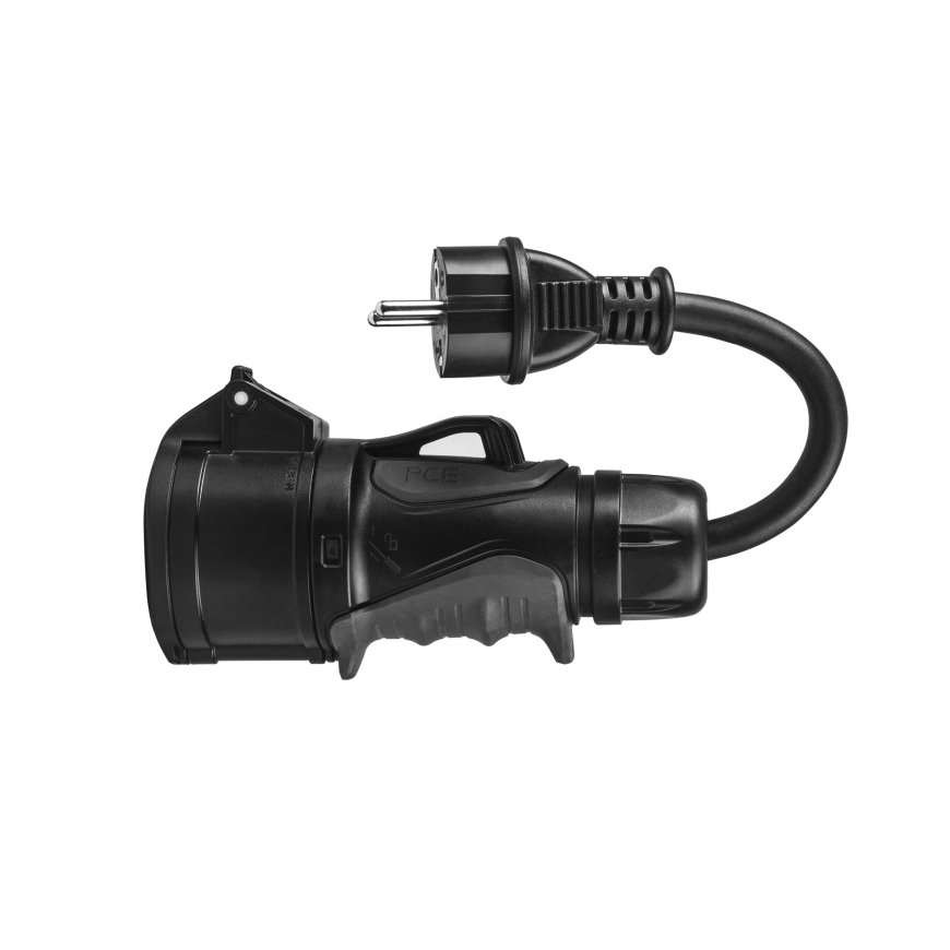 Green Cell EVAK01 Elektromobiļa uzlādes kabelis Melns Type 1 Schuko 3 0,4 m – 2