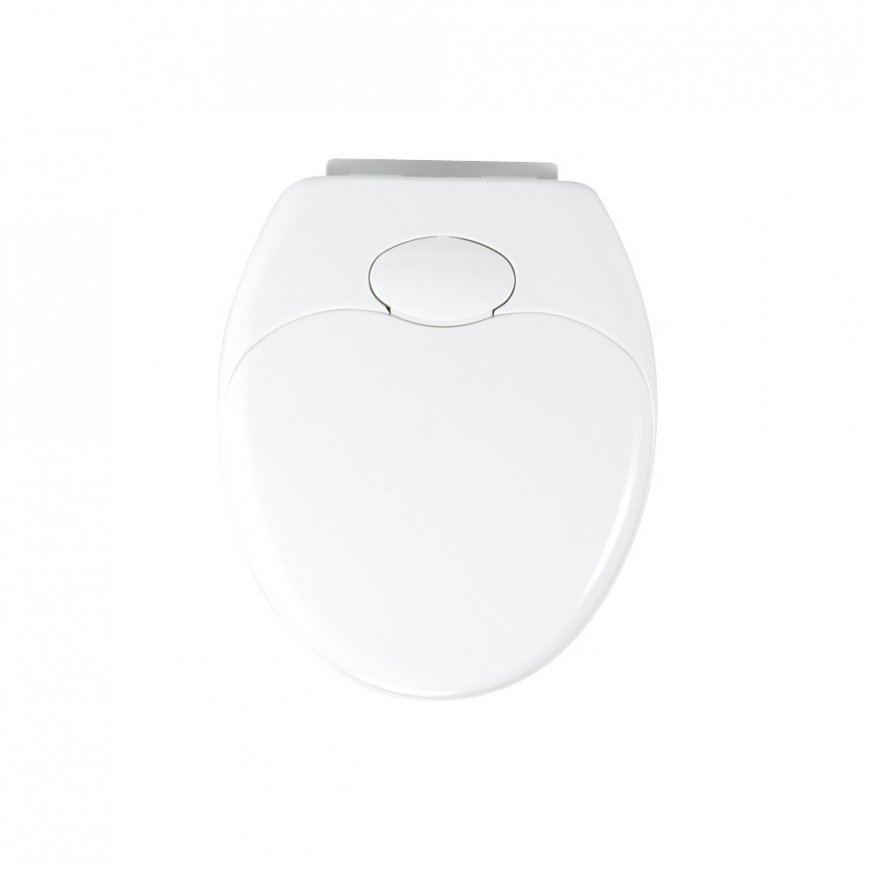 WENKO Family Hard toilet seat Plastic, Thermoplastic White – 2