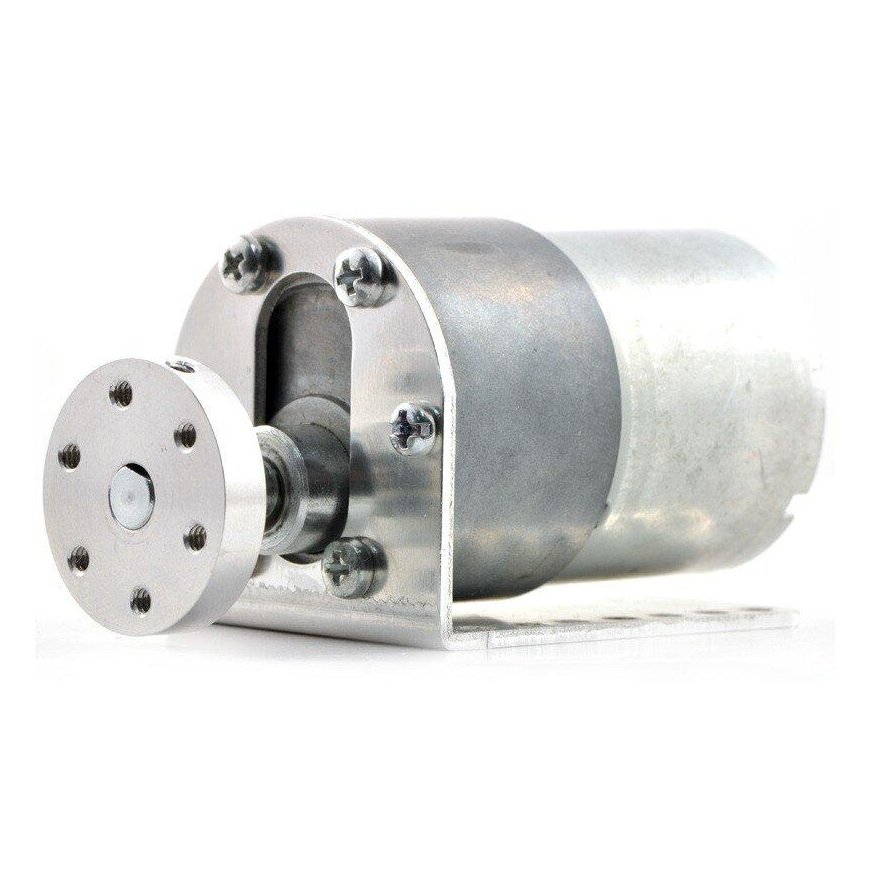 37Dx52L moottori 19:1 vaihteella 12V 530RPM - Pololu 4741 – 4