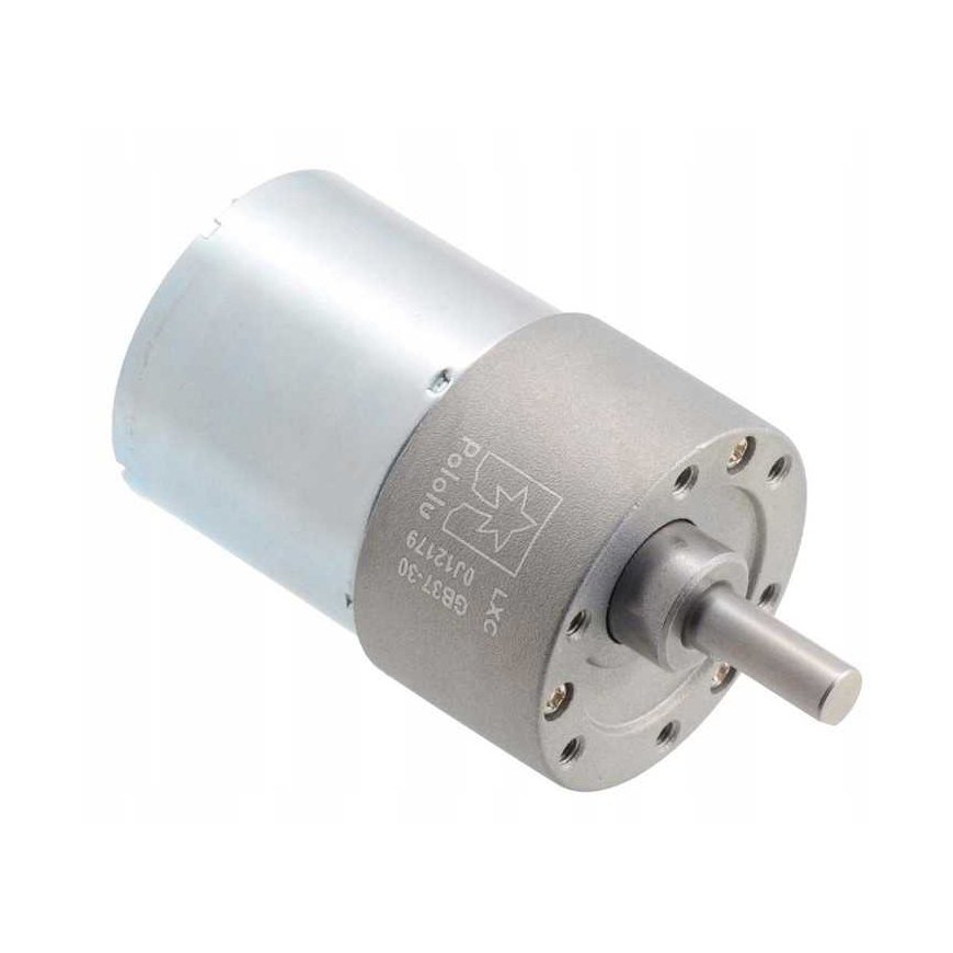 37Dx52L variklis su 19: 1 pavara 12V 530RPM - Pololu 4741 – 5