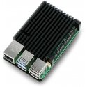 justPi case for Raspberry Pi 5 - aluminum - black justPi case for Raspberry Pi 5 - aluminum - black
