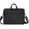 DUX DUCIS case LBJB for laptop 14-15.4" shoulder bag black DUX DUCIS case LBJB for laptop 14-15.4" shoulder bag black