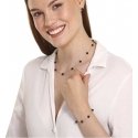 Jwl Luxury Pearls Subtili apyrankė su juodais perlais JL0753 Jwl Luxury Pearls Subtili apyrankė su juodais perlais JL0753