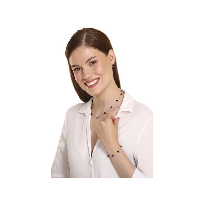 Jwl Luxury Pearls Delicate bracelet with black pearls JL0753 – 3