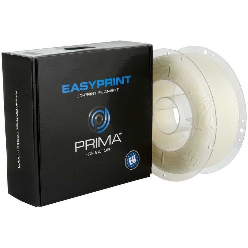 PrimaCreator 3D plastic EasyPrint PLA 1.75mm 1kg - Transparent Clear – 3