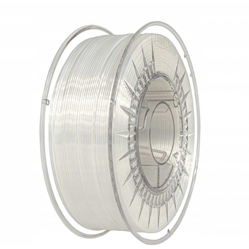 Plastikas Devil Design Silk - 1.75mm - 1kg - Baltas – 3