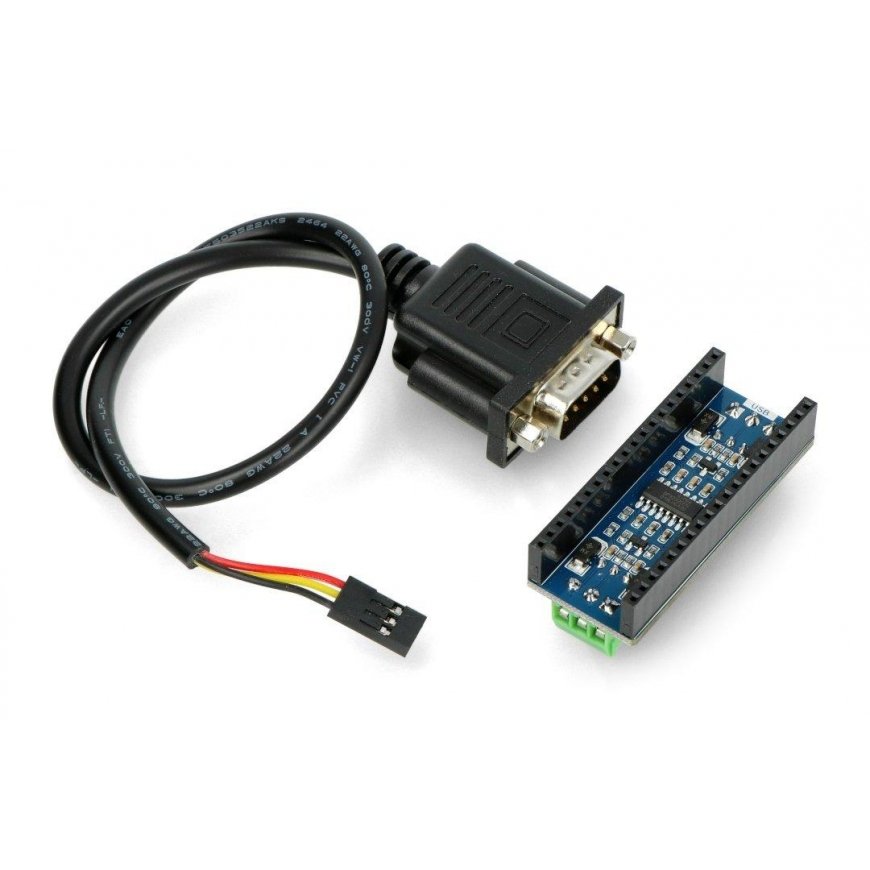 2-kanavainen RS232 SP3232EEN -vastaanotinmoduuli Raspberry Pi Picolle, UART, RS232, Waveshare 19979 – 3