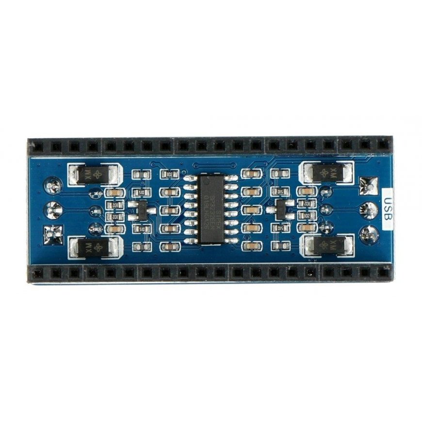 2-kanavainen RS232 SP3232EEN -vastaanotinmoduuli Raspberry Pi Picolle, UART, RS232, Waveshare 19979 – 5