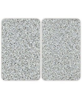 GRANIT glass protective plates for stoves - 2 pieces, WENKO