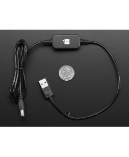 Adafruit Amplifier - Step-Up Voltage Regulator - DC 5.5/2.1mm Plug - 5-12V 0.7A