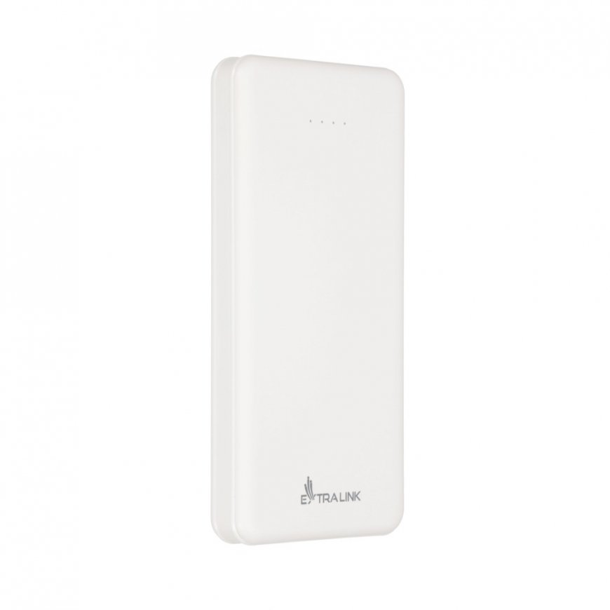 Extralink Powerbank EPB-078W 10000mAh White Power bank, USB-C – 2