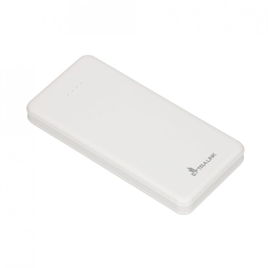 Extralink Powerbank EPB-078W 10000mAh White Power bank, USB-C – 5