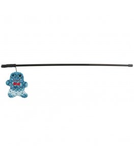 Christmas toy for cats : Trixie Xmas Playing rod gingerbread fig