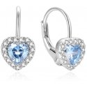 Beneto Romantic Heart-Shaped Earrings AGUC1272DL Beneto Romantic Heart-Shaped Earrings AGUC1272DL