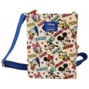 Loungefly Disney Classic Mickey and Friends crossbody päiväkirja