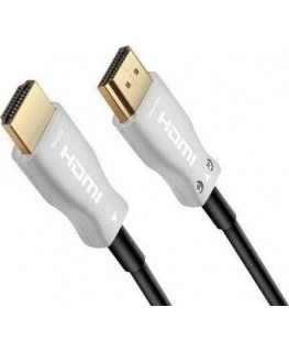 PremiumCord Optical HDMI 2.0 Cable 15m High Speed + Ethernet 4K@60Hz