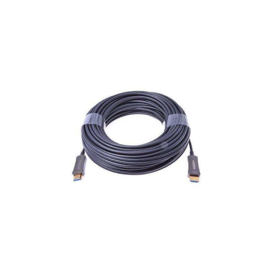 PremiumCord Optical HDMI 2.0 Cable 15m High Speed + Ethernet 4K@60Hz – 2