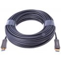 PremiumCord Optical HDMI 2.0 Cable 15m High Speed + Ethernet 4K@60Hz