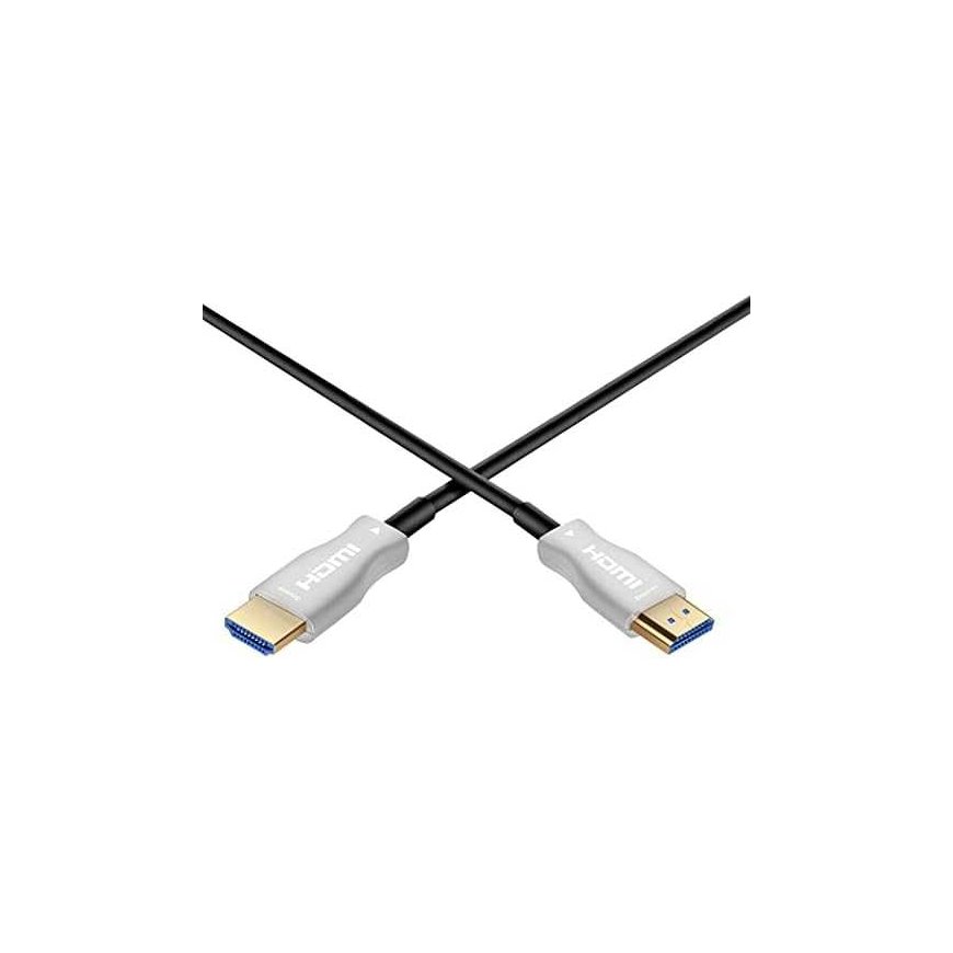 PremiumCord Optical HDMI 2.0 Cable 15m High Speed + Ethernet 4K@60Hz – 4