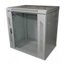LEXI-Net 19" wall cabinet 12U 600x600, load capacity 60 kg, glass doors, welded, gray color LEXI-Net 19" wall cabinet 12U 600x600, load capacity 60 kg, glass doors, welded, gray color