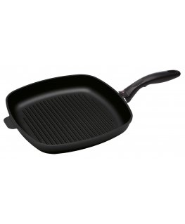 Swiss Diamond Square Grill Pande 28x28 cm, induction Sort