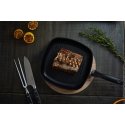 Swiss Diamond Square Grill Pande 28x28 cm, induction Sort Swiss Diamond Square Grill Pande 28x28 cm, induction Sort