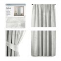 Night curtain AmeliaHome VELVET 140X245 cm, 1 pc., tape/hooks, color: white Night curtain AmeliaHome VELVET 140X245 cm, 1 pc., tape/hooks, color: white