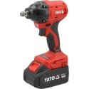 YATO Impact Wrench BEZSZCZO 18V 350Nm 2x4.0Ah YATO Impact Wrench BEZSZCZO 18V 350Nm 2x4.0Ah