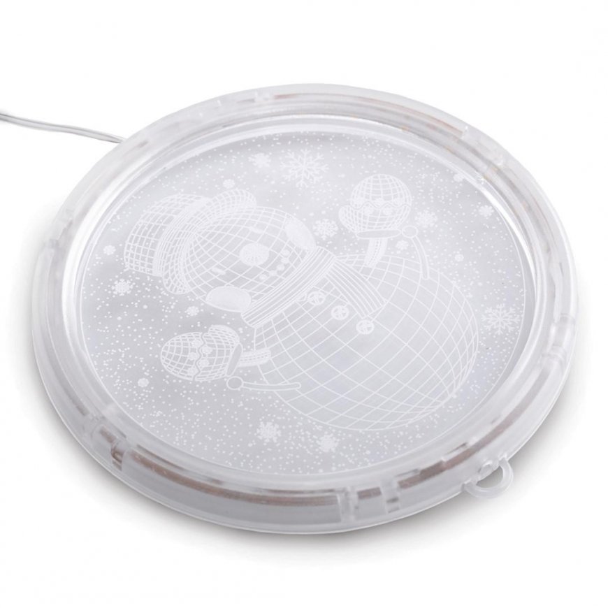 AmeliaHome Led Stained Glass AH WINTER WHEEL 5-piece set – 3