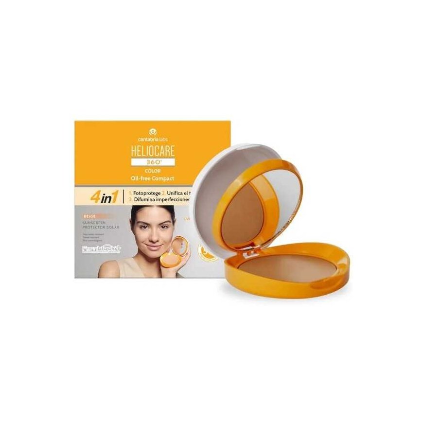 Heliocare 360º Color Compact öljytön pronssi, 10 g – 2