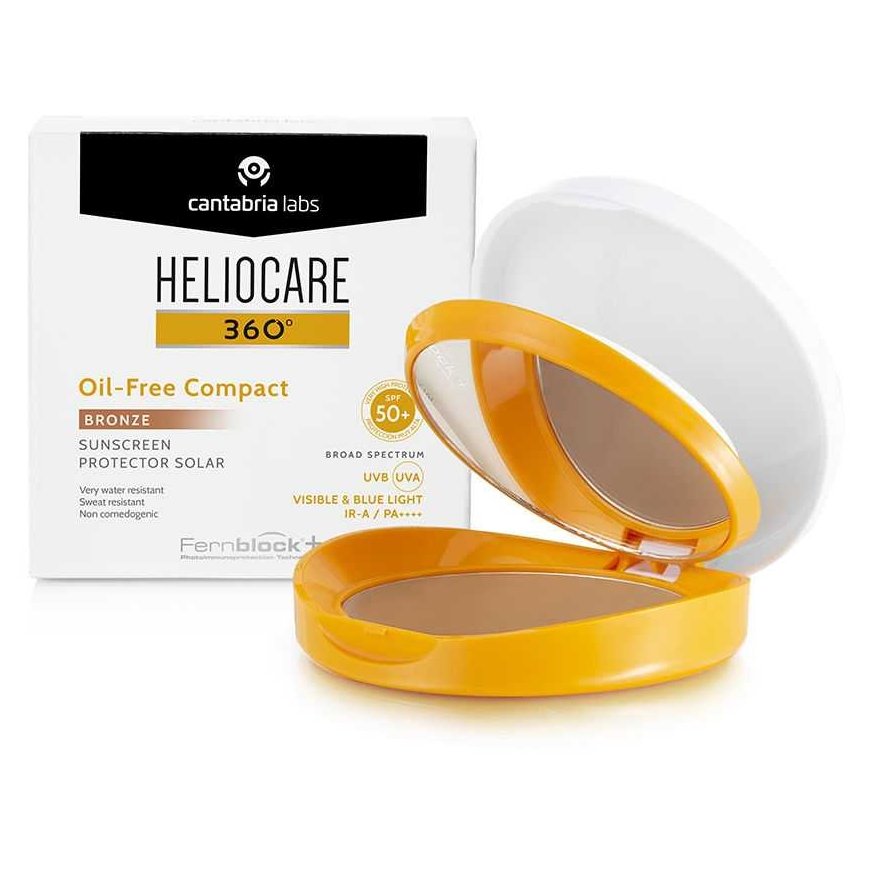 Heliocare 360º Color Compact öljytön pronssi, 10 g – 3