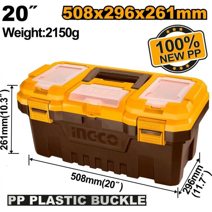 Ingco PBX2001 Tool case 20", 508x296x261mm – 2