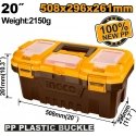 Ingco PBX2001 Tool case 20", 508x296x261mm Ingco PBX2001 Tool case 20", 508x296x261mm