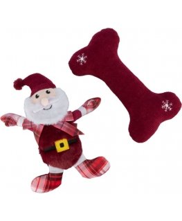 Christmas toy - Trixie Xmas gift set, plush|fabric, 30 cm