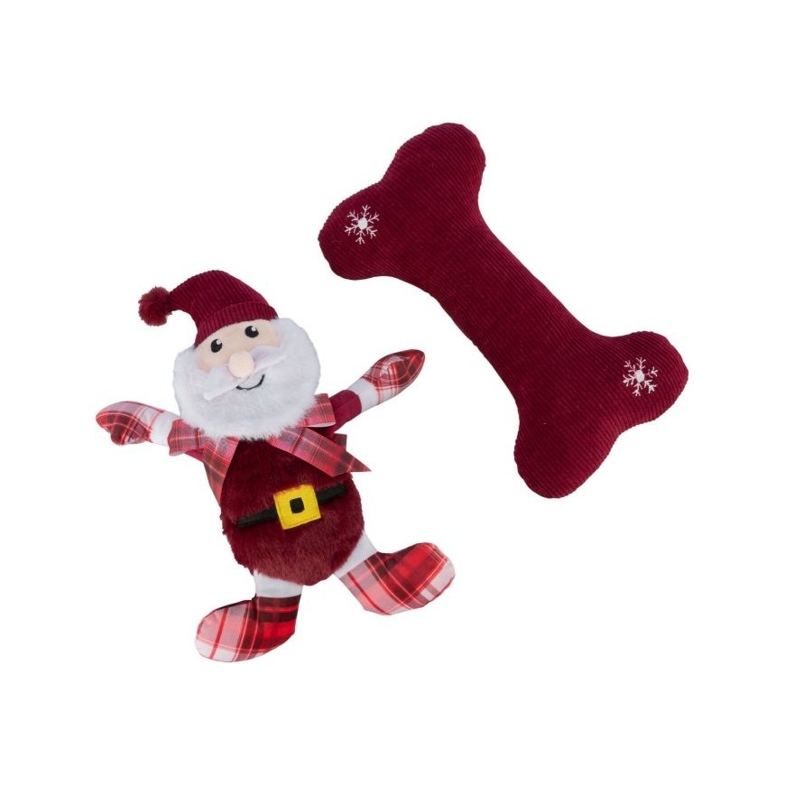 Christmas toy - Trixie Xmas gift set, plush|fabric, 30 cm