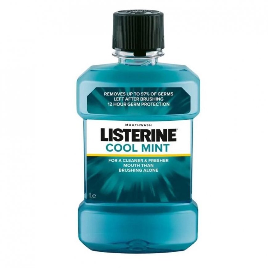 Burnos plovimas Listerine Cool Mint 1 L