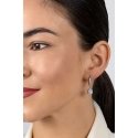 Brilio Silver Beautiful silver earrings with pink opals EA1166WP Brilio Silver Beautiful silver earrings with pink opals EA1166WP