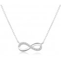 Beneto Silver Infinity -kaulakoru AGS507/47L Beneto Silver Infinity -kaulakoru AGS507/47L