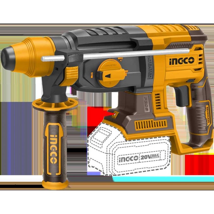 Ingco CRHLI20228 cordless drilling hammer without battery and charger – 2
