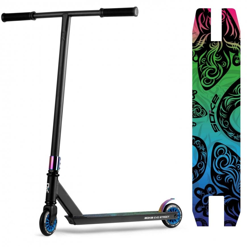 SOKE EVO stunt scooter street black