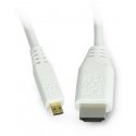 Raspberry MicroHDMI - HDMI cable T7689AX 1m White Raspberry MicroHDMI - HDMI cable T7689AX 1m White