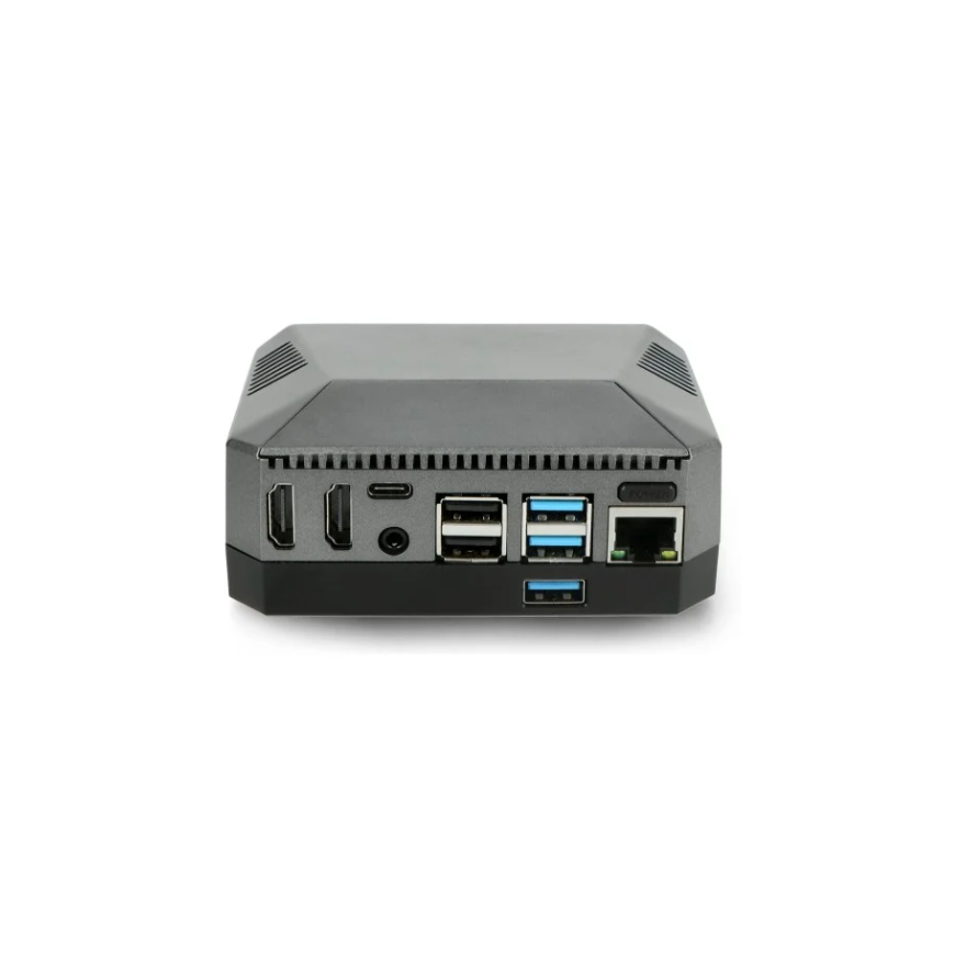 Argon40 Aliuminio dėklas Raspberry Pi 4B su ventiliatoriumi - Argon ONE M.2 - pilkas – 2