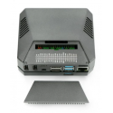 Argon40 Aluminum Case for Raspberry Pi 4B with Fan - Argon ONE M.2 - Gray Argon40 Aluminum Case for Raspberry Pi 4B with Fan - Argon ONE M.2 - Gray
